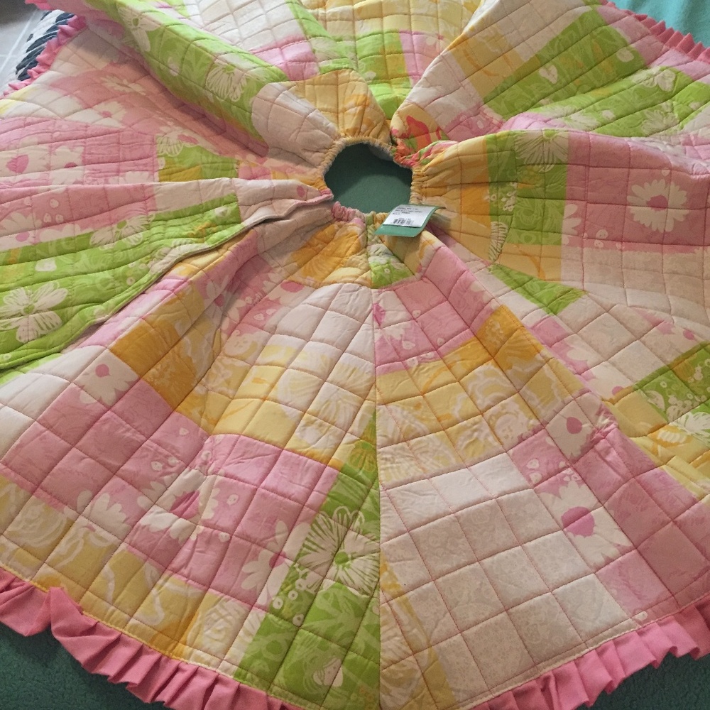 Lilly Pulitzer Christmas Tree Skirt